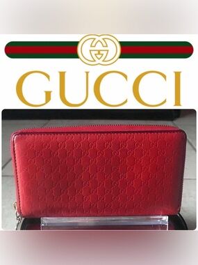 Gucci Micro Guccissima Leather Zippy Wallet With Gucci Heart Charm Zipper Pull